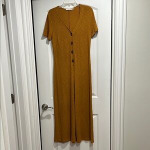 Lush Gold Soft Jumsuit